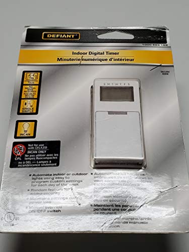 7-day Digital Programmable Timer Light Switch for Fans, Lights, Motors ...